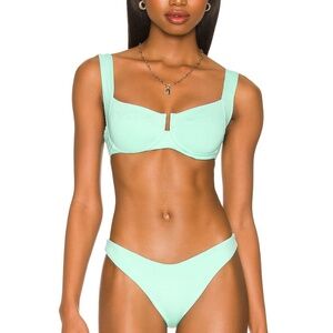 NWT L*Space Camellia Underwire Bikini Top and Cabana Bikini Bottoms